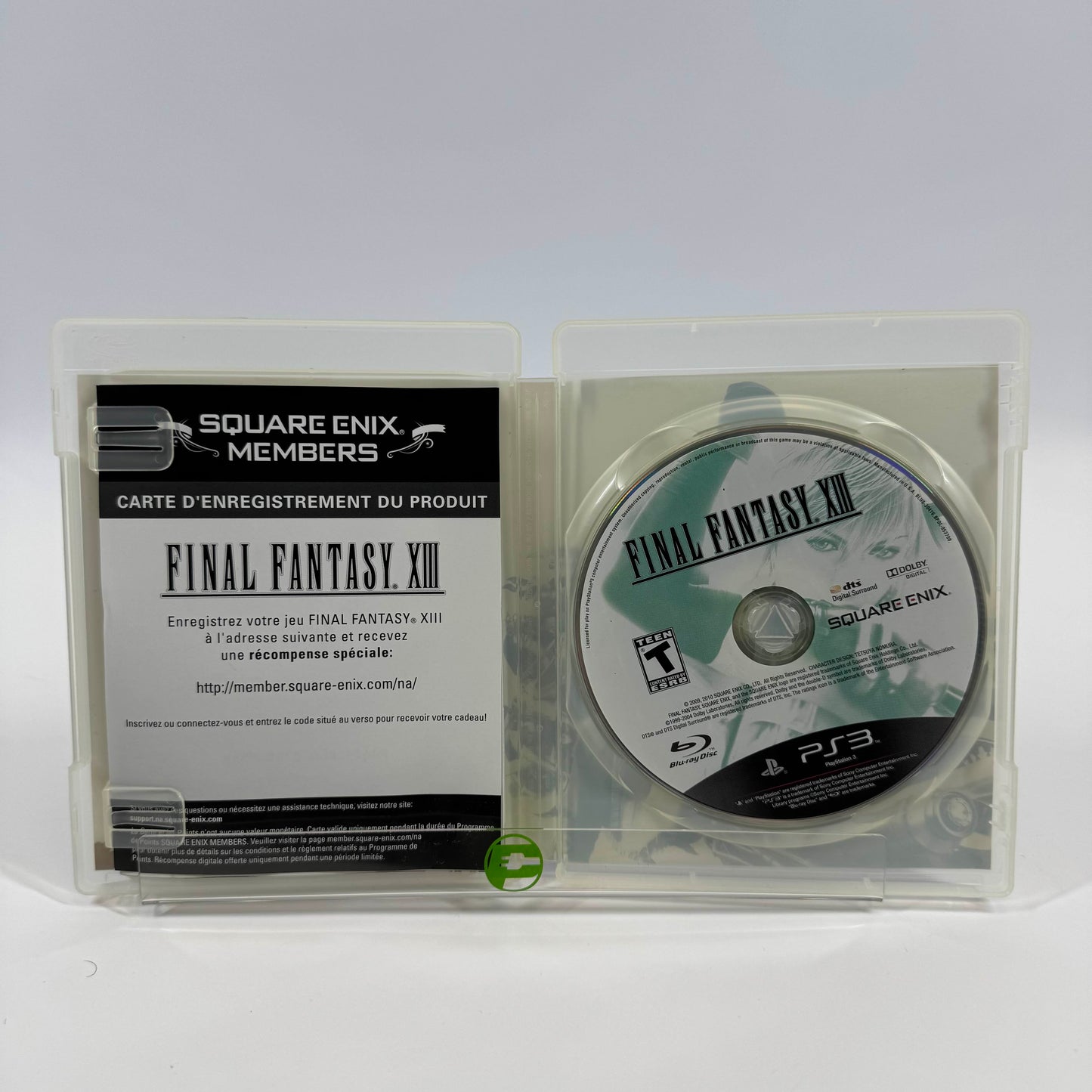 Final Fantasy XIII (Sony PlayStation 3 PS3, 2010)