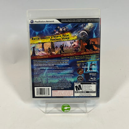 Brutal Legend (Sony PlayStation 3 PS3, 2009)